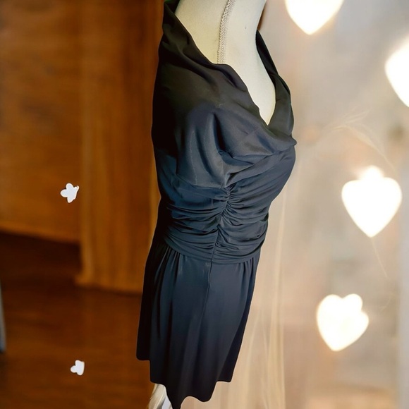 NWT Alberta Ferretti ‘Women’s Off-The-Shoulder Crisscross Keyhole Cutout Dress’ - Picture 14 of 16